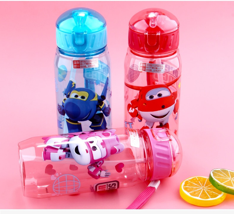 Children's Water Bottle with Straw