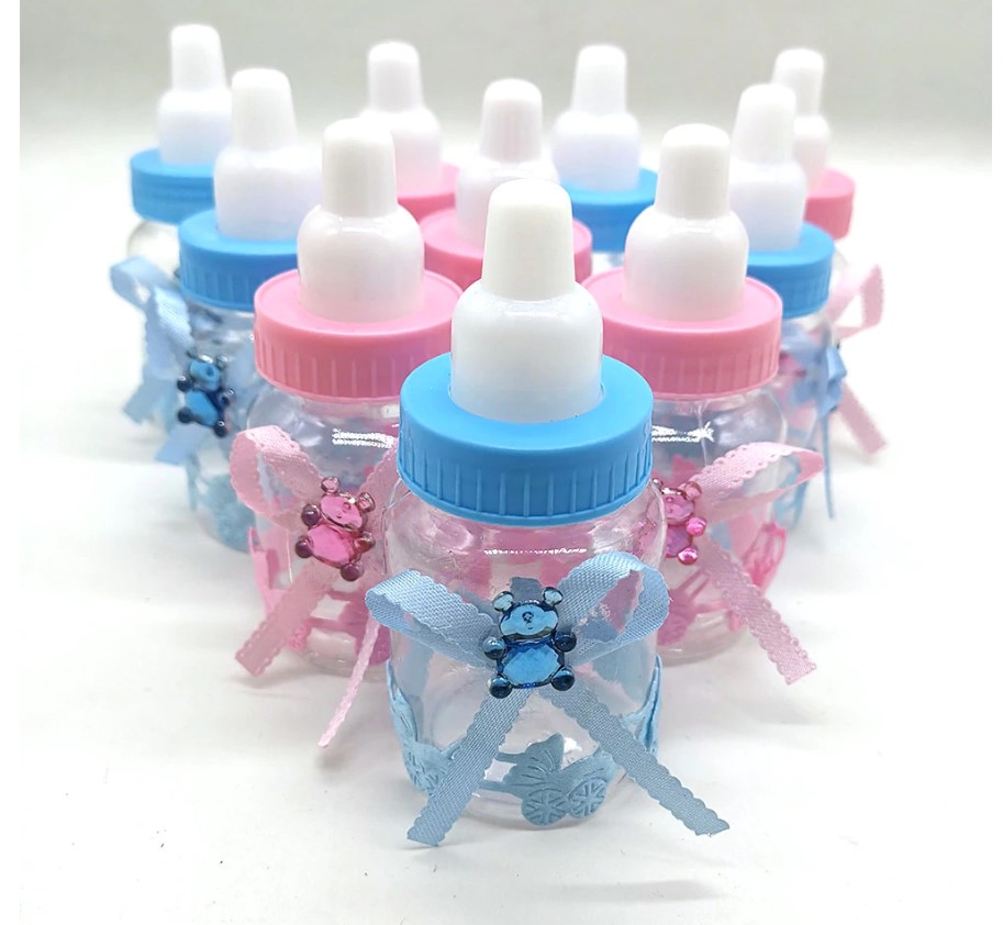 Baby Bottle Design Favors 50 Pcs Set